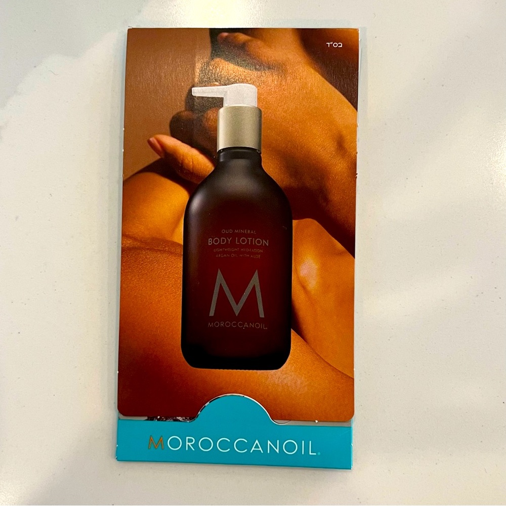 PICK 3/$15 MOROCCAN OIL Body Lotion sample